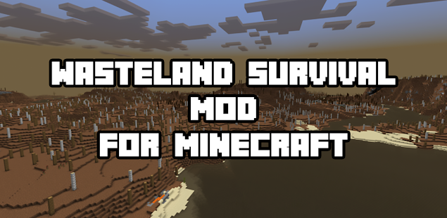 App Wasteland Survival Mod MCPE Android app 2022 