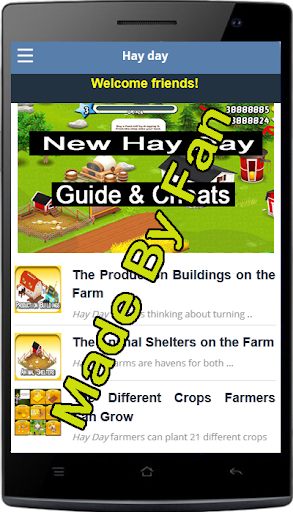 New Hay Day Cheats Guide