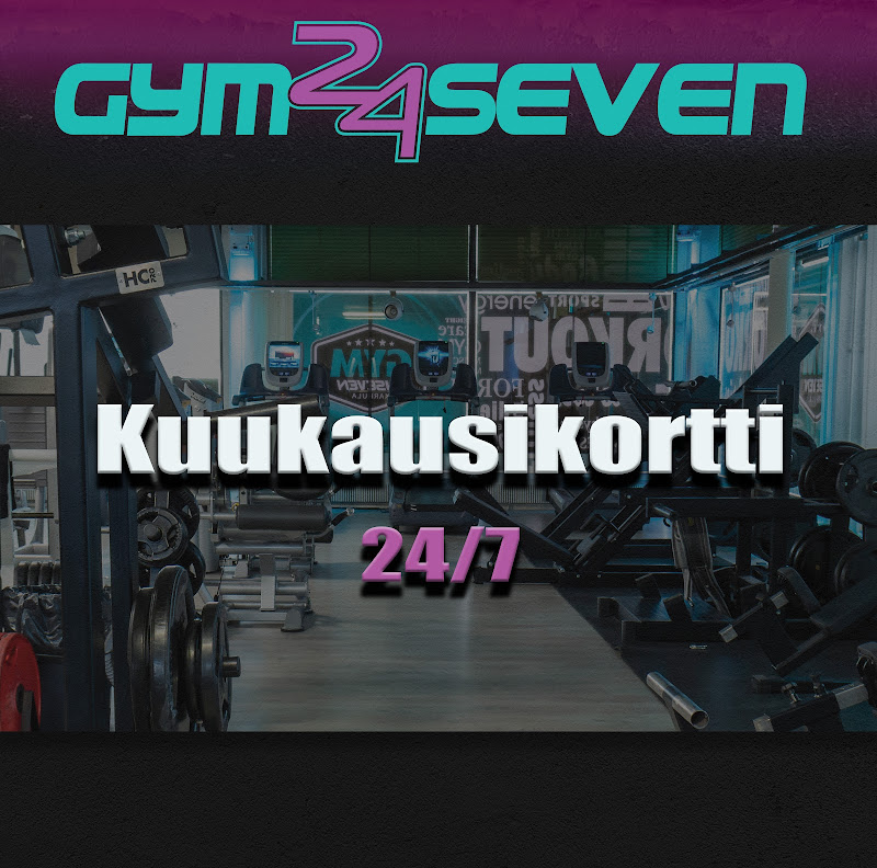 Gym24Seven kuukausikortti