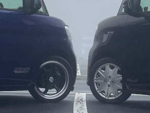 タントのタント・LA610S・軽オーナーズミーティングお疲れ様でした・コラボショット・ミーティング楽しかったに関するカスタム事例の投稿画像7枚目