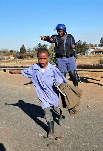 JULY 21 2016. INDIGENT: The image of Bokamoso 'Tamatie' Mathibe in ragged clothing touched a government employee's heart. Photo Veli Nhlapo. © Sowetan