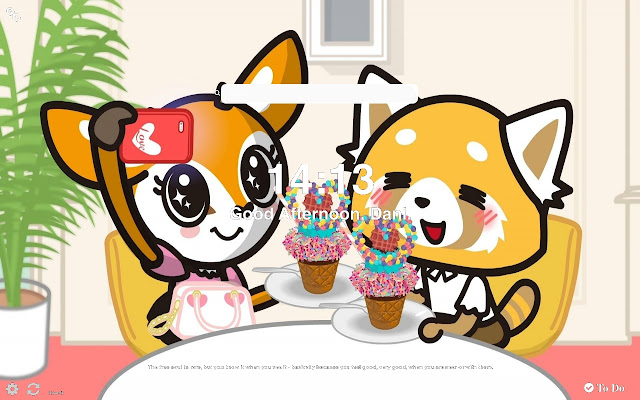 Aggretsuko Wallpapers HD New Tab Themes