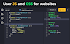 User JavaScript and CSS