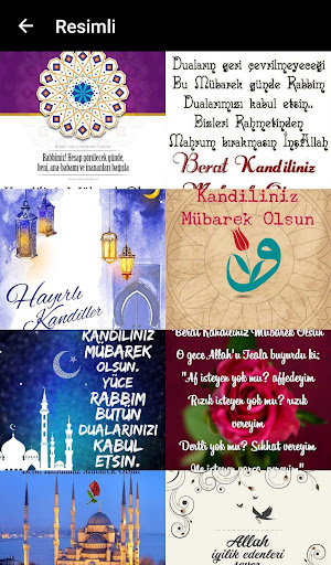 Berat Kandili Mesajları