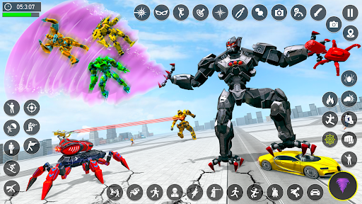 Screenshot Spider Rope Hero - Robot Game