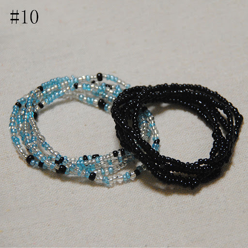 Title 15, Wild Multicolor Rice Bead Beaded Body Chain for...