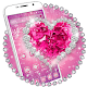 Download Pink Heart Diamond Theme 1.1.2