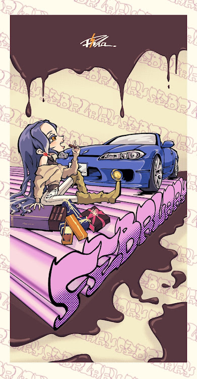 シルビアの2月もよろしくお願いします・ニッサンの日・23の日・車 イラスト・シルビアヴァリエッタに関するカスタム事例の投稿画像1枚目