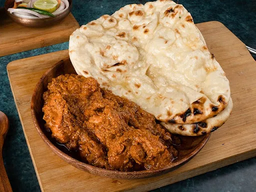 Butter Chicken With Butter Naan