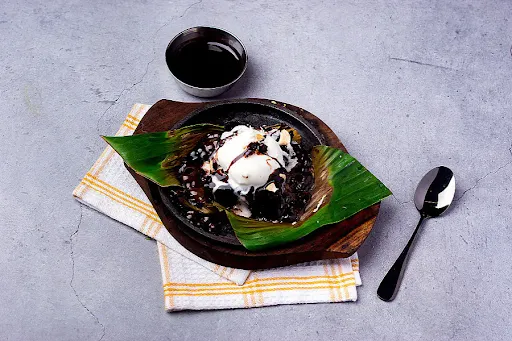 Coconut Sizzling Brownie