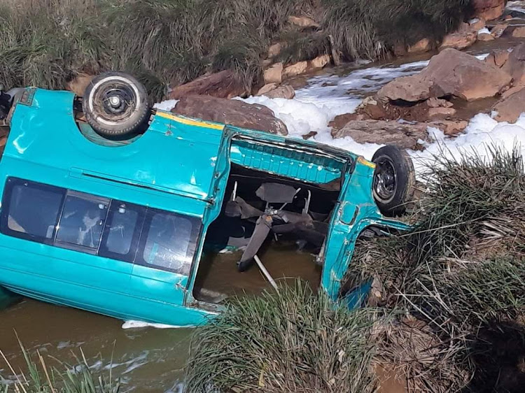 Mbali Khuzwayo, a Soweto resident, is grappling to understand how she survived a freak accident in Orlando this week in which three taxis collided - with one of them ending up in a river.