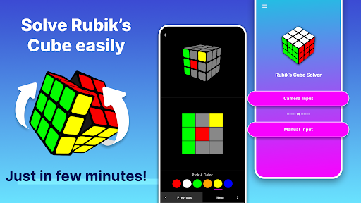 Screenshot Rubik's Cube Solver