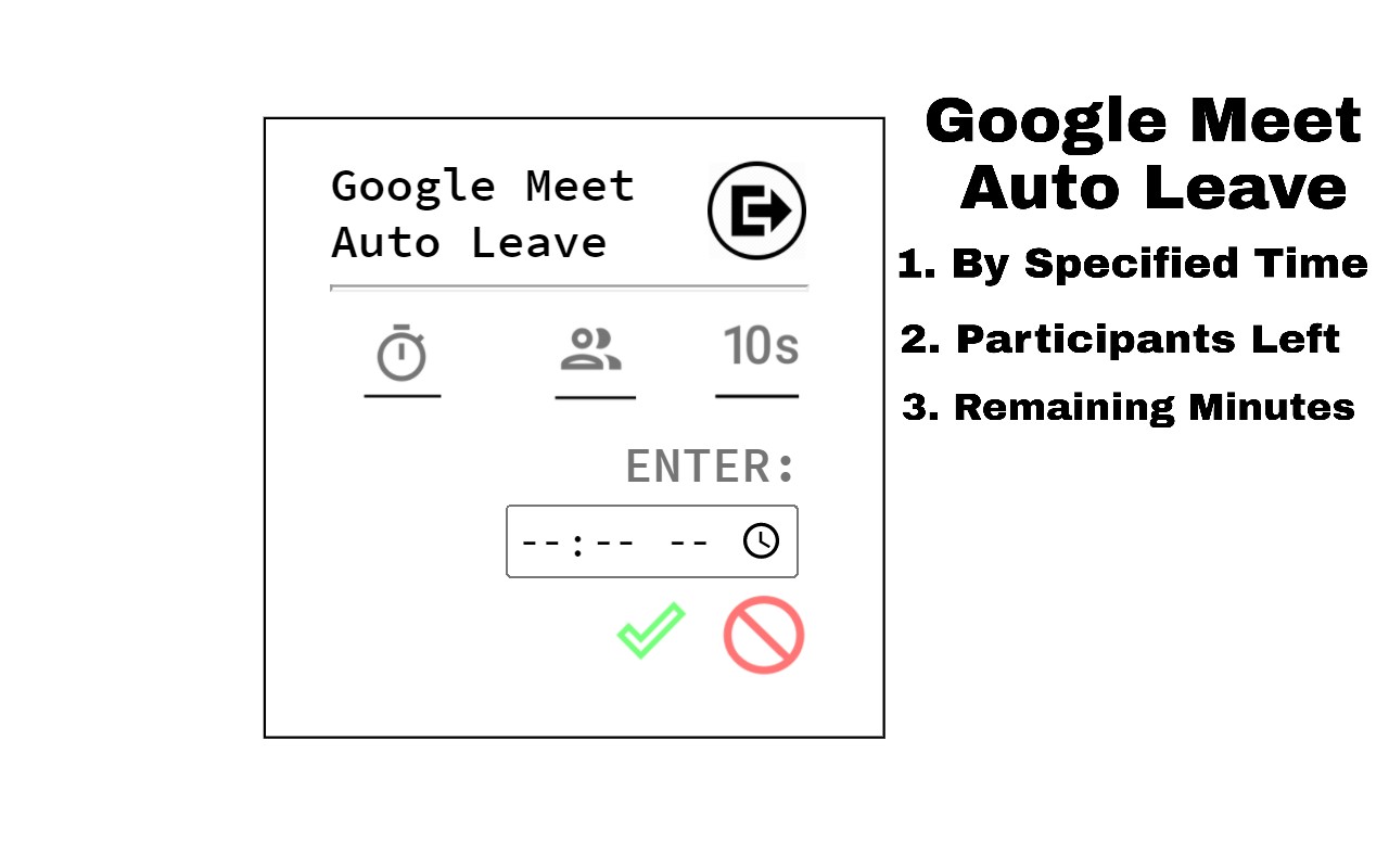 Google Meet Auto Leave Preview image 0