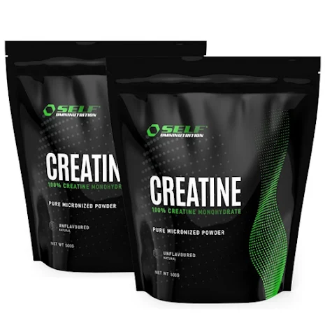 2 x SELF Real Creatine Monohydrate, 500g