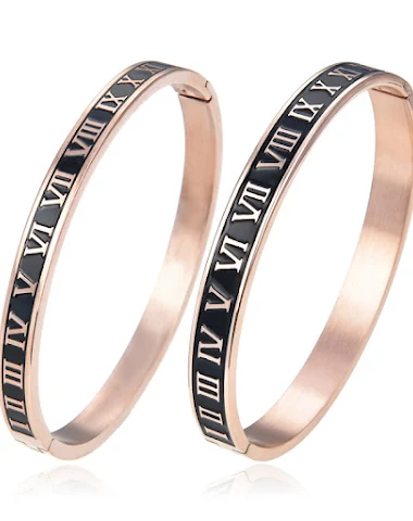 Men's Roman Numeral Stainless Steel - 3