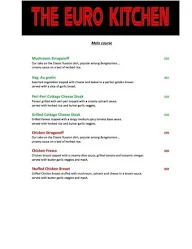 The Euro Kitchen menu 7