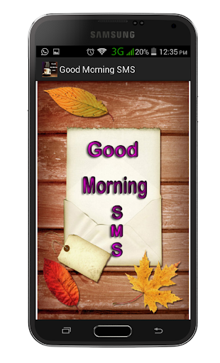 Good Morning SMS