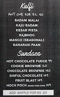 Urbn Cafe menu 3