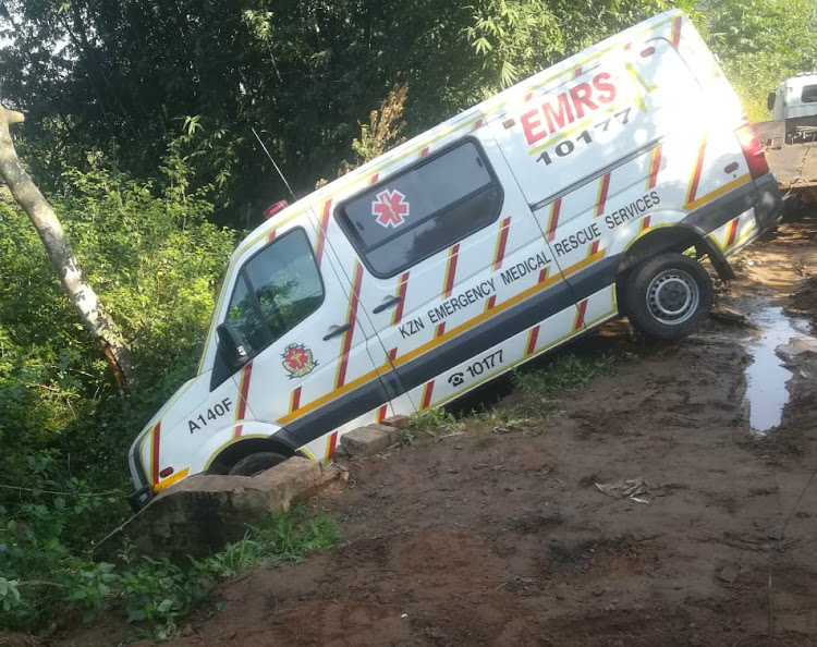 Two paramedics came under fire when they were lured to Amatikwe, north of Durban, on the pretext of helping a pregnant woman in the early hours of Wednesday morning.