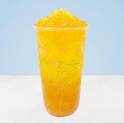 Mango Soda Tea with Mango Boba