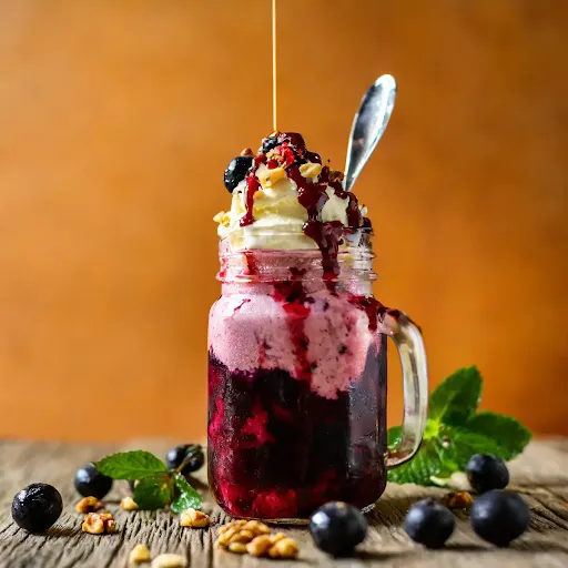 Classic Blackcurrant Berry Blast Sundae