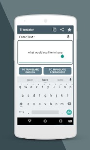 Download Portuguese English Translator APK for Android