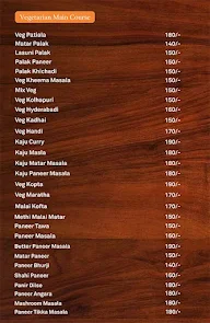 Hotel Shreeraj menu 5