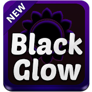 Black Glow Theme  Icon