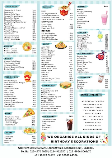 Heaven's menu 