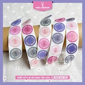 [ Nhiều Mẫu ] Sticker Thank You, Tem Cảm Ơn - Size Nhỏ 2.5Cm - Nhiều Mẫu Dễ Thương Dành Cho Shop