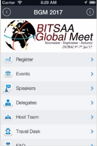 BITSAA Screen 3