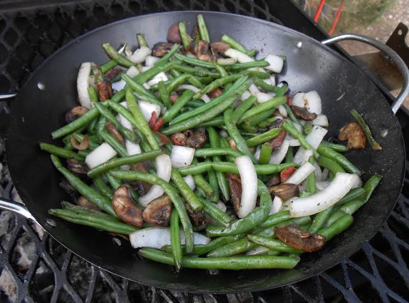 Grilled Fresh Green Beans