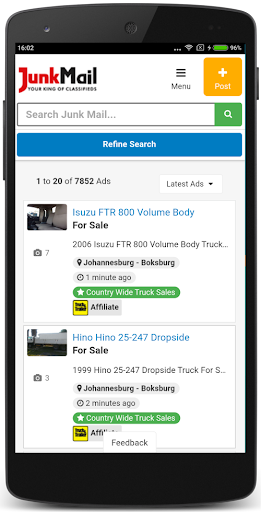 Trucks for Sale South Africa