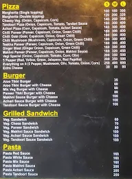 Your Chinese Pizza Burger menu 1