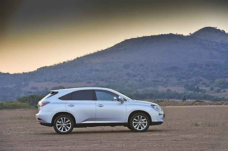 The Lexus RX450h.