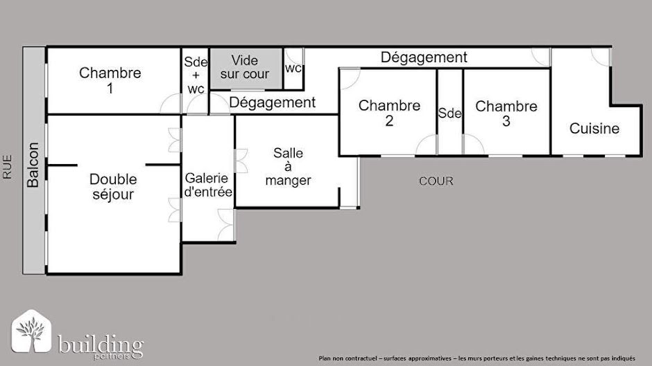 Vente appartement 5 pièces 175 m² à Paris 17ème (75017), 1 950 000 €