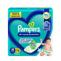 Pampers All- Round Protection Diaper Pants Medium - 7 pcs