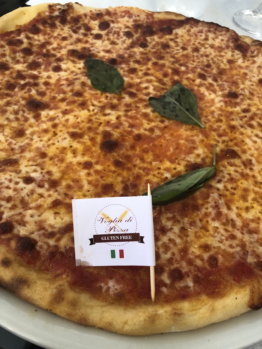 Gluten-Free at Voglia Di Pizza