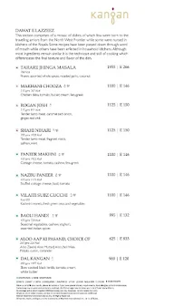 Kangan- The Westin menu 4