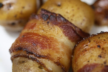 Crock Pot Bacon Wrapped Potatoes Recipe