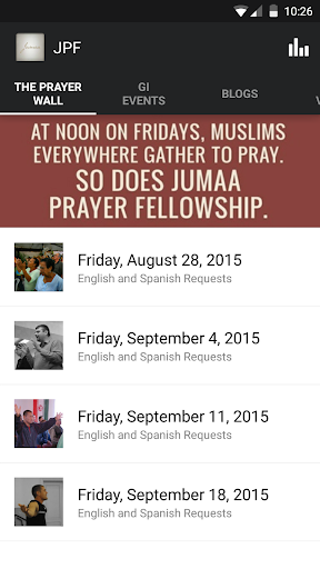 Jumaa Prayer Fellowship