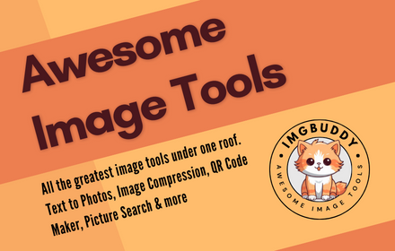 imgBuddy: Text to Image & Awesome Image Tools [ AI Powered ] small promo image