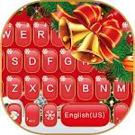 Cover Image of Download Red Christmas Keyboard Theme 2.0 APK