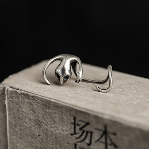 Title 2, S925 Silver Exotic Personalized Without Piercin...