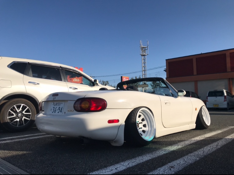 ロードスターのドライブ・DIY・エムズガレージ・レッドメモリーに関するカスタム事例の投稿画像1枚目