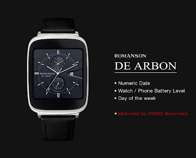 Lastest De Arbon watchface by Romanson APK for PC