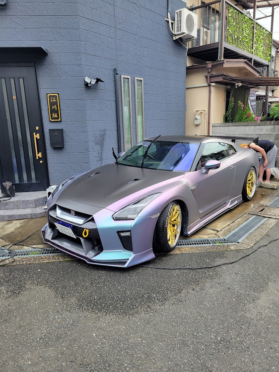 NISSAN GT-Rの洗車・R35・マジョーラカラーに関するカスタム事例の投稿画像1枚目