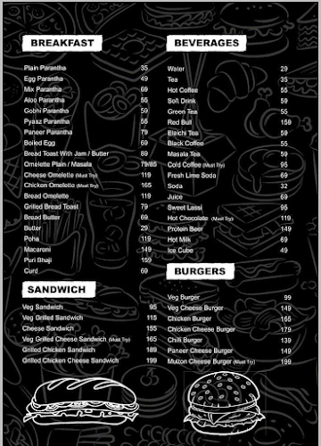 The Foodie Express menu 