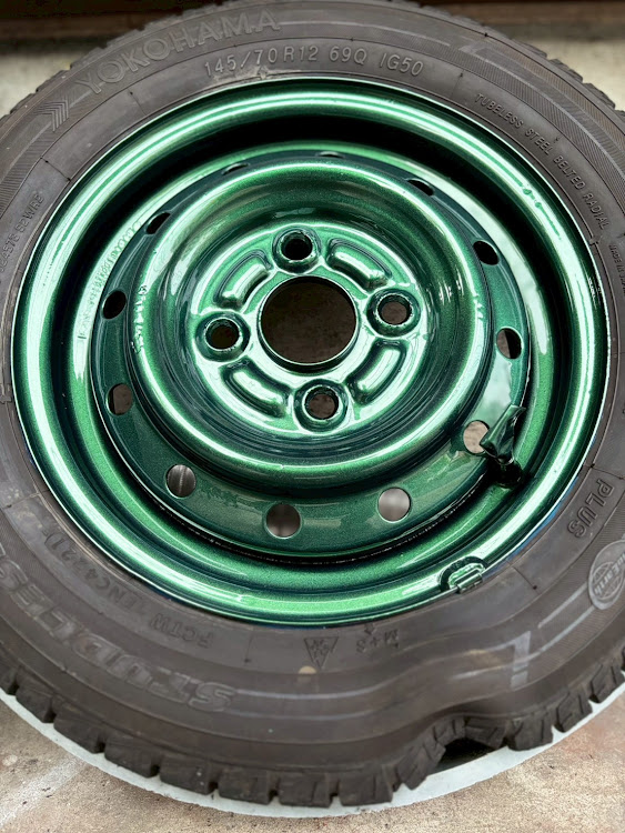 エッセのドリフト仕様・ホイール塗装・FC3S RX-7・PVCドリフト・シミュレーターに関するカスタム事例の投稿画像7枚目