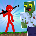 Red stick vs zombie